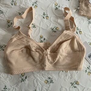 Naturana 100% Cotton Wireless Bra